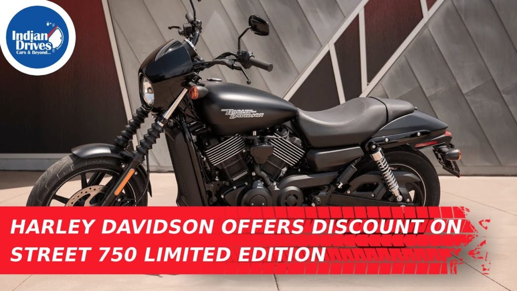 Harley Davidson Offers Discount On Street 750 Limited Edition