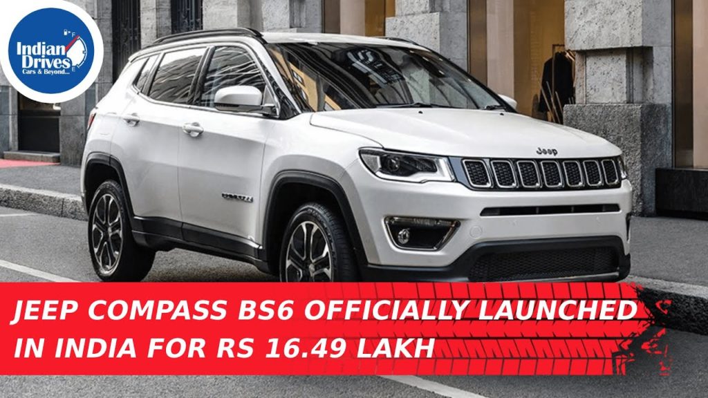 Jeep Compass BS6 Officially Launched In India for Rs 16.49 Lakh