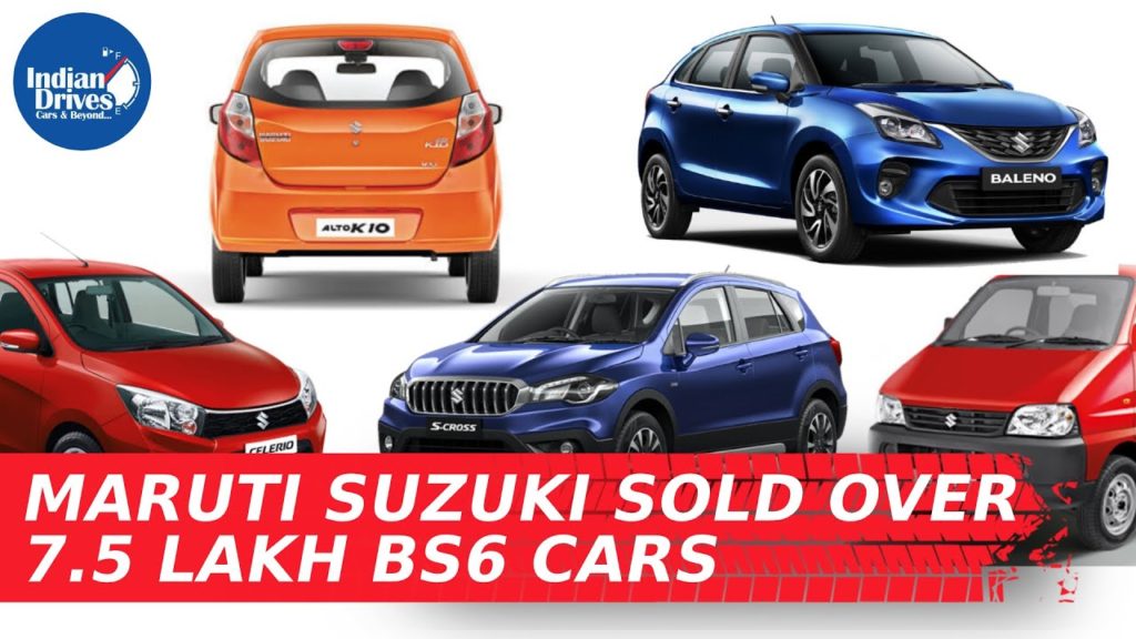 Maruti Suzuki Sold Over 7.5 Lakh BS6 Cars In India & Indian Drives