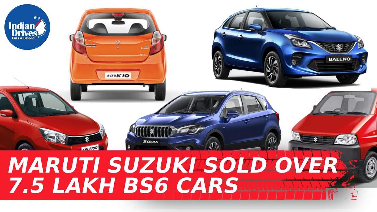 Maruti Suzuki Sold Over 7.5 Lakh BS6 Cars In India & Indian Drives