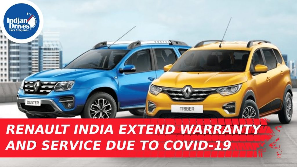 Renault India Extend Warranty and Service Due To COVID-19
