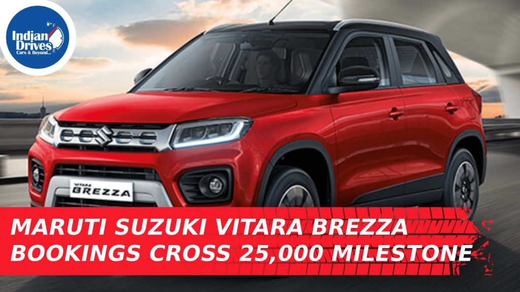 Maruti Suzuki Vitara Brezza Bookings Cross 25,000 Milestone In India Indian Drives