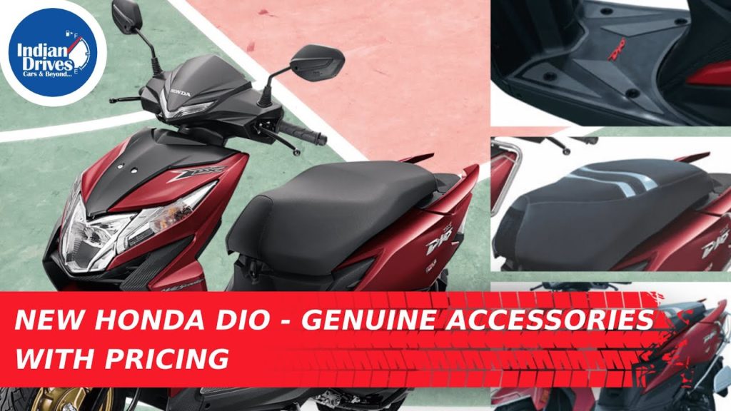 New Honda Dio – Genuine Accessories With Pricing Make Your Honda Dio Unique