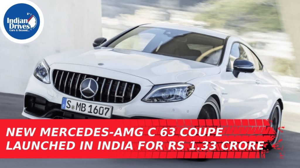 New Mercedes-AMG C 63 Coupe Launched In India For Rs 1.33 Crore