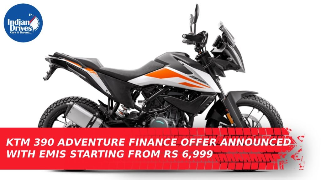KTM 390 Adventure Finance Offer Announced With EMIs Starting From Rs 6,999