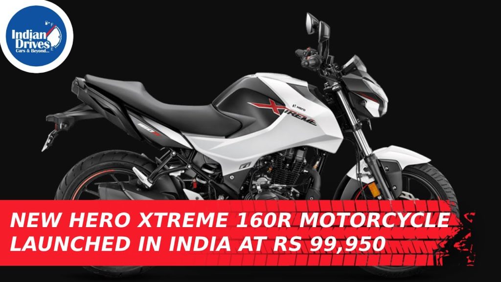 New Hero Xtreme 160R Motorcycle Launched In India At Rs 99,950