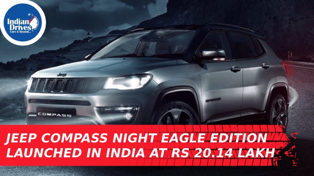 Jeep Compass Night Eagle Edition Launched In India At Rs 20.14 Lakh