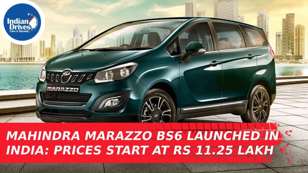 Mahindra Marazzo BS6 Launched In India: Prices Start At Rs 11.25 Lakh