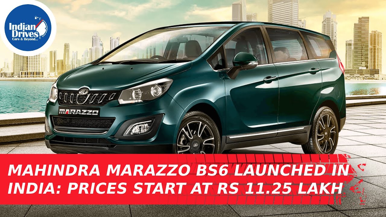 Mahindra Marazzo BS6 Launched In India: Prices Start At Rs 11.25 Lakh