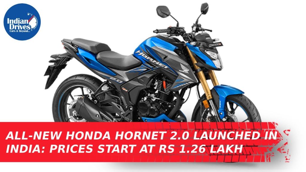 All-New Honda Hornet 2.0 Launched In India With Prices Starting From Rs 1.26 Lakh