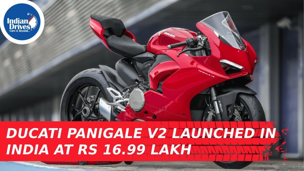 Ducati Panigale V2 Launched In India At Rs 16.99 Lakh Indian Drives