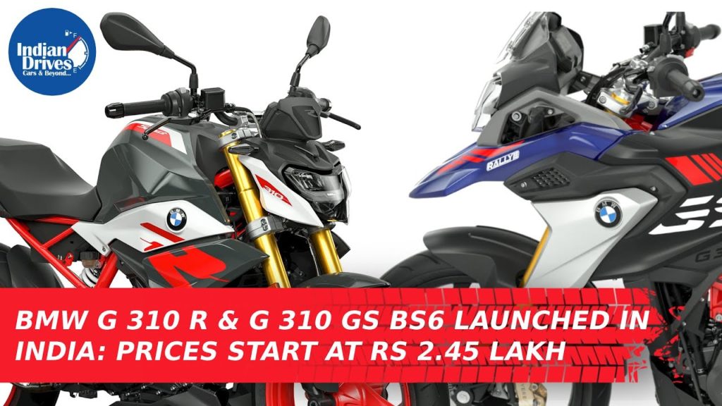 BMW G 310 G 310 GS BS6 Launched In India: Prices Start At Rs 2.45 Lakh