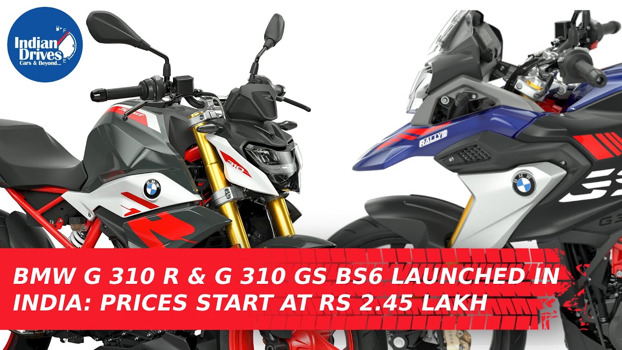 BMW G 310 G 310 GS BS6 Launched In India: Prices Start At Rs 2.45 Lakh