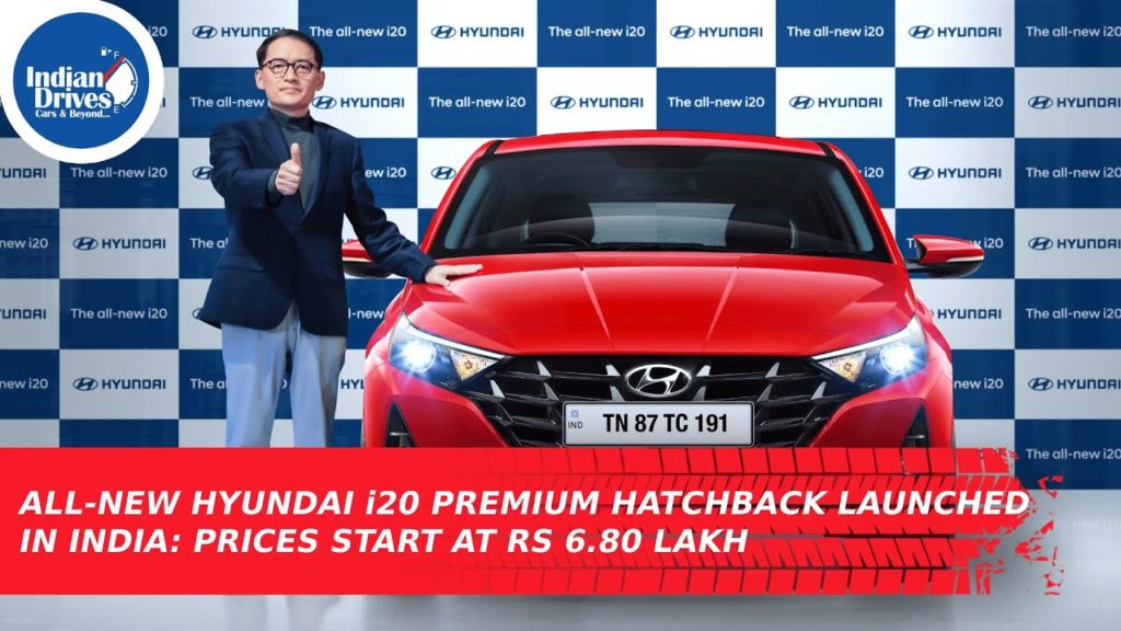 All-New Hyundai i20 Premium Hatchback Launched In India: Prices Start At Rs 6.80 Lakh