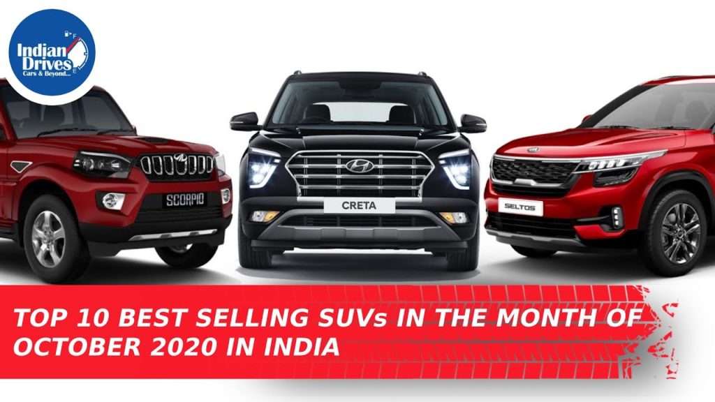 Top 10 Best Selling SUVs In The Month Of October 2020 In India