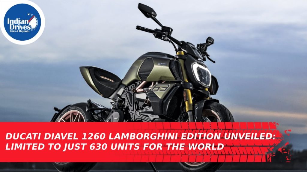 Ducati Diavel 1260 Lamborghini Edition Unveiled: Limited To Just 630 Units For The World