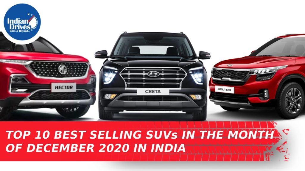 Top 10 Best Selling SUVs In The Month Of December 2020 In India