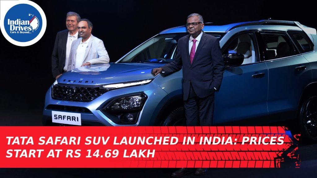 All New Tata Safari SUV Launched In India: Prices Start At Rs 14.69 Lakh