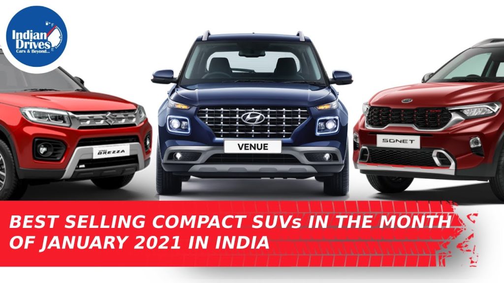 Best Selling Compact SUVs In The Month Of January 2021 In India