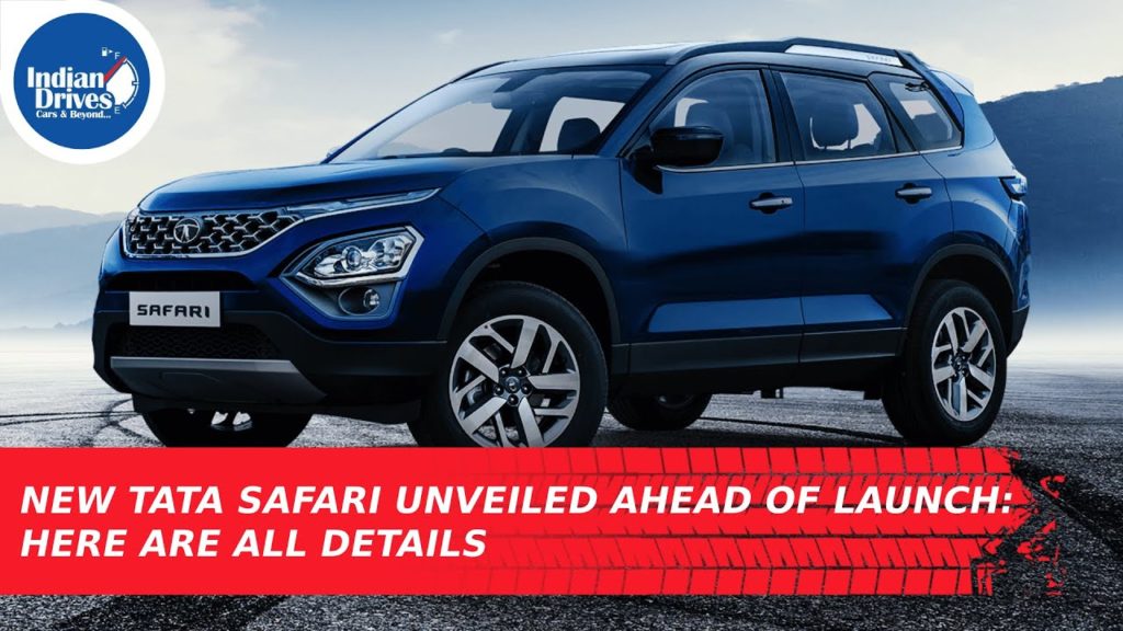 New Tata Safari Unveiled Ahead Of Launch: Here Are All Details