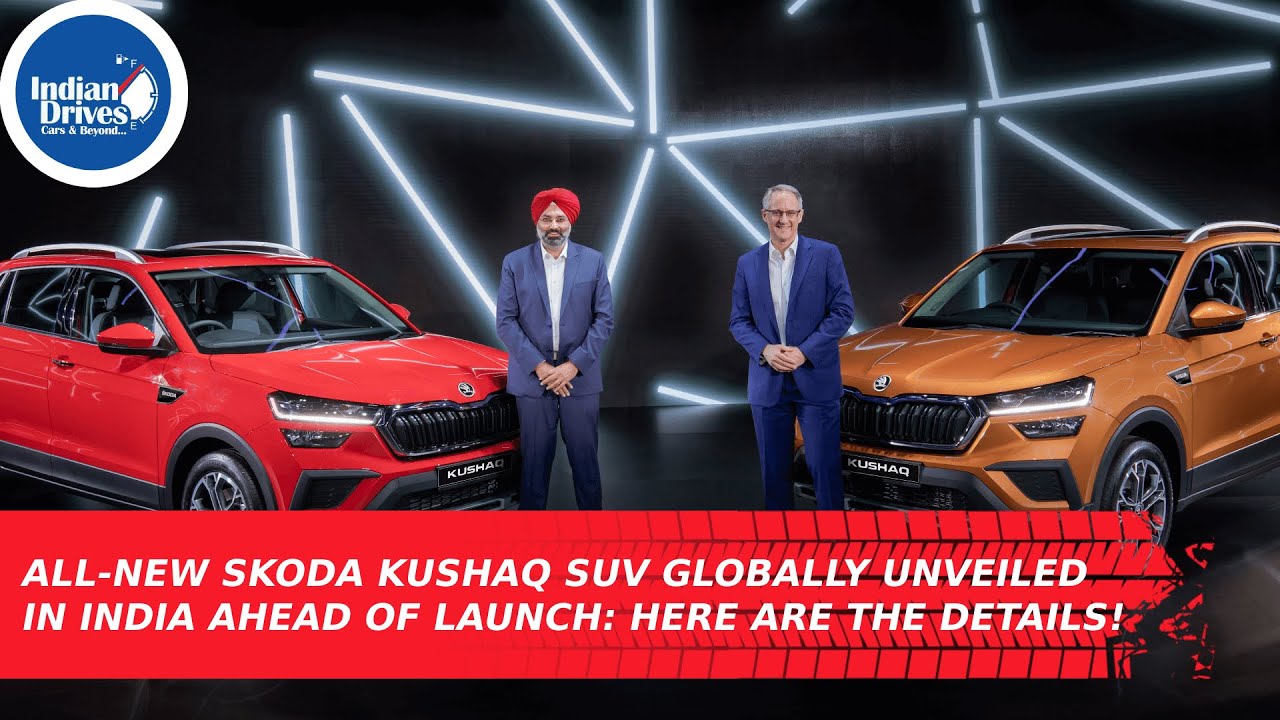 All-New Skoda Kushaq SUV Globally Unveiled In India Ahead Of Launch: Here Are The Details!