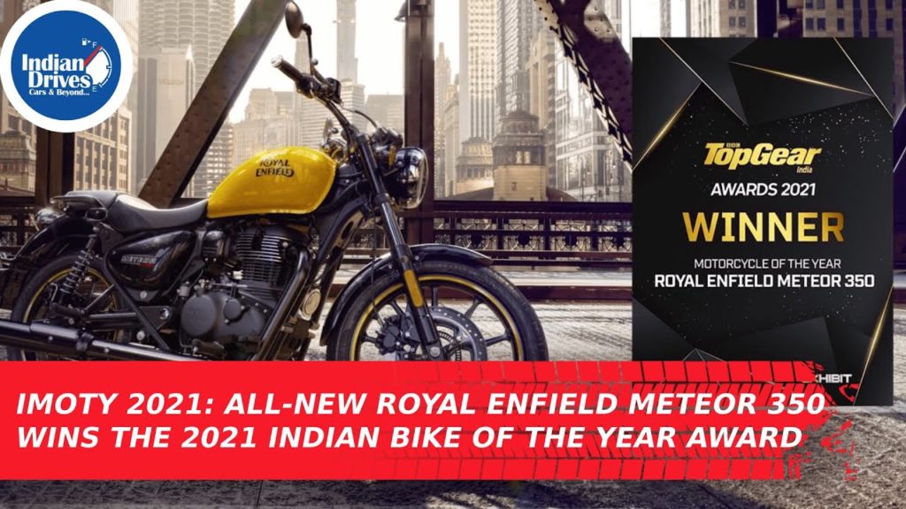 Indian Motorcycle Of The Year 2021: All-New Royal Enfield Meteor 350 Wins The 2021 IMOTY Award