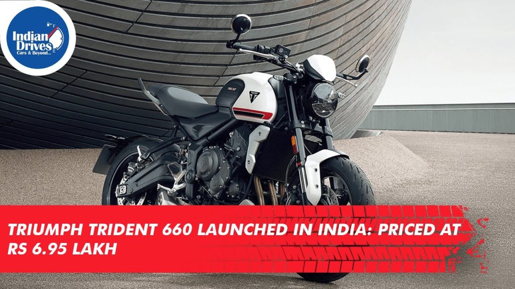 Triumph Trident 660 Launched In India: Priced At Rs 6.95 Lakh