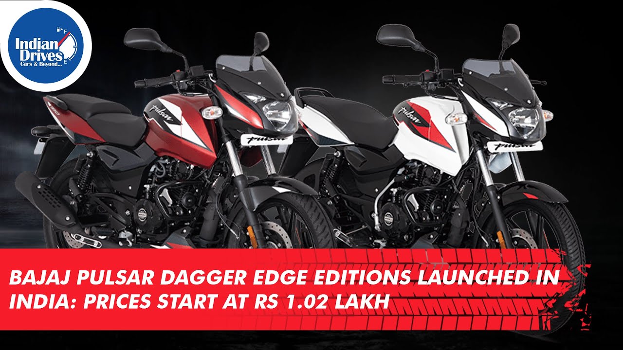 Bajaj Pulsar Dagger Edge Editions Launched In India: Prices Start At Rs 1.02 Lakh