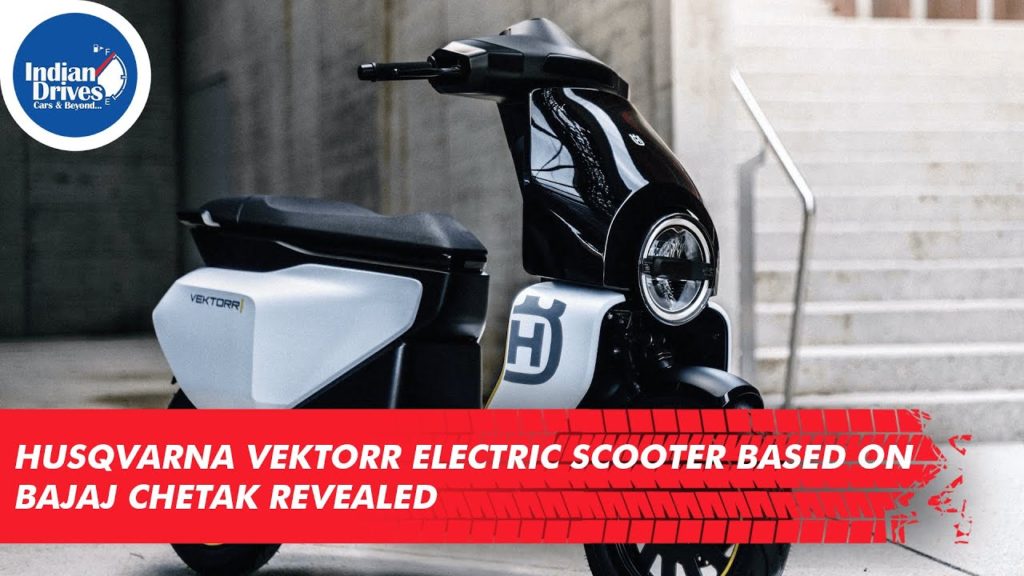 Husqvarna Vektorr Electric Scooter Based On Bajaj Chetak Revealed