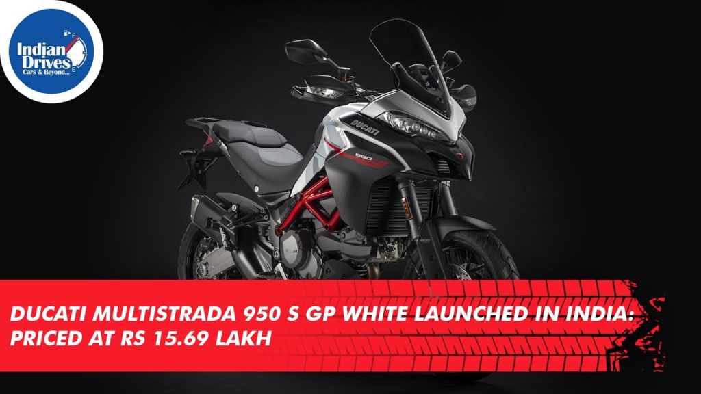 Ducati Multistrada 950 S GP White Launched In India: Priced At Rs 15.69 Lakh