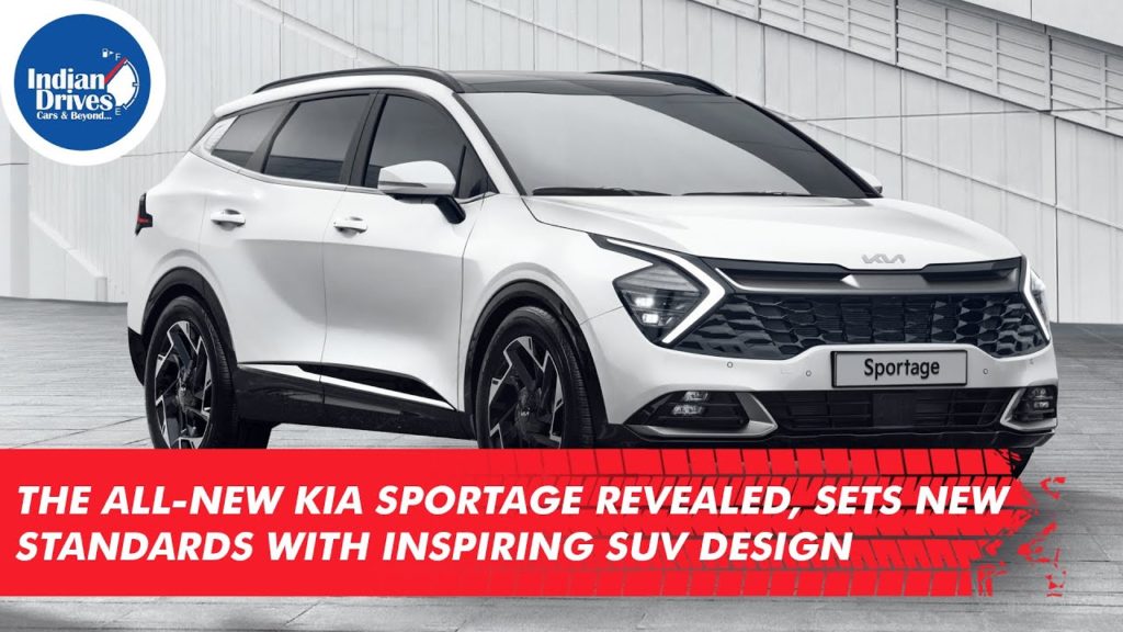 The all-new Kia Sportage revealed, sets new standards with inspiring SUV design