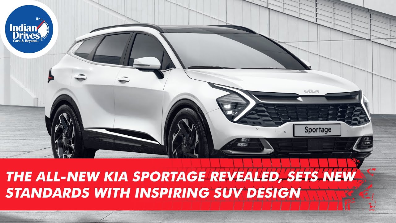The all-new Kia Sportage revealed, sets new standards with inspiring SUV design