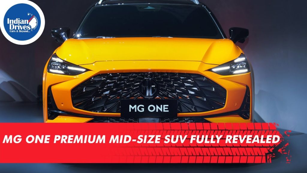 MG ONE Premium Mid-Size SUV Fully Revealed