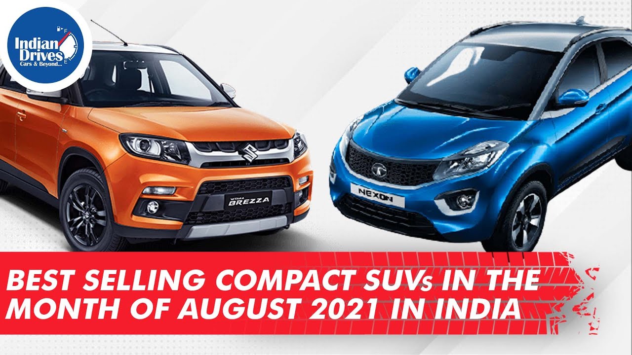 Best Selling Compact SUVs In the Month Of August 2021