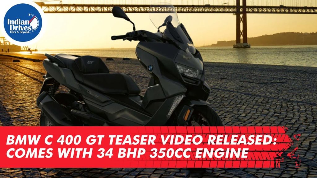 BMW C 400 GT Teaser Video Released; Comes With 34 Bhp 350cc Engine
