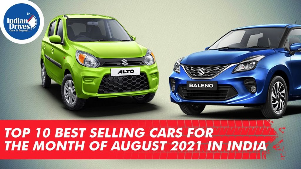 Top 10 Best Selling Cars For The Month Of August 2021 In India