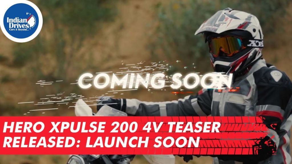 Hero Xpulse 200 4V Teaser Released; Launch Soon