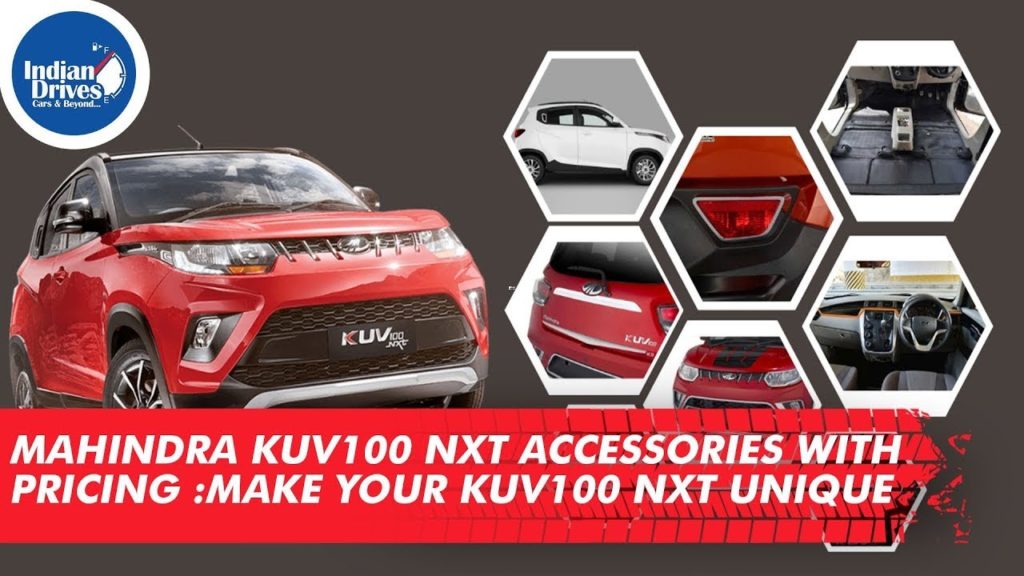 Mahindra KUV100 NXT Accessories With Pricing - Make Your KUV100 NXT Unique