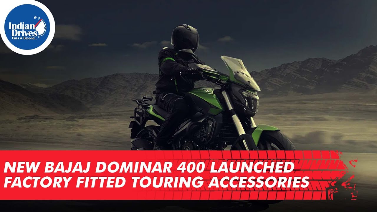 New Bajaj Dominar 400 launched – [ Factory Fitted Touring Accessories ]