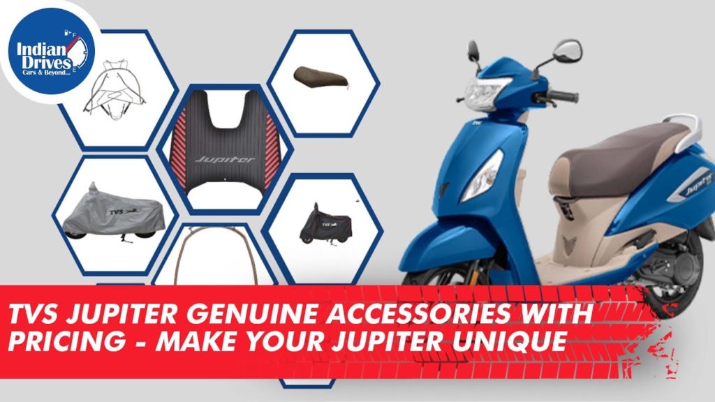 TVS Jupiter Genuine Accessories With Pricing – Make Your Jupiter Unique