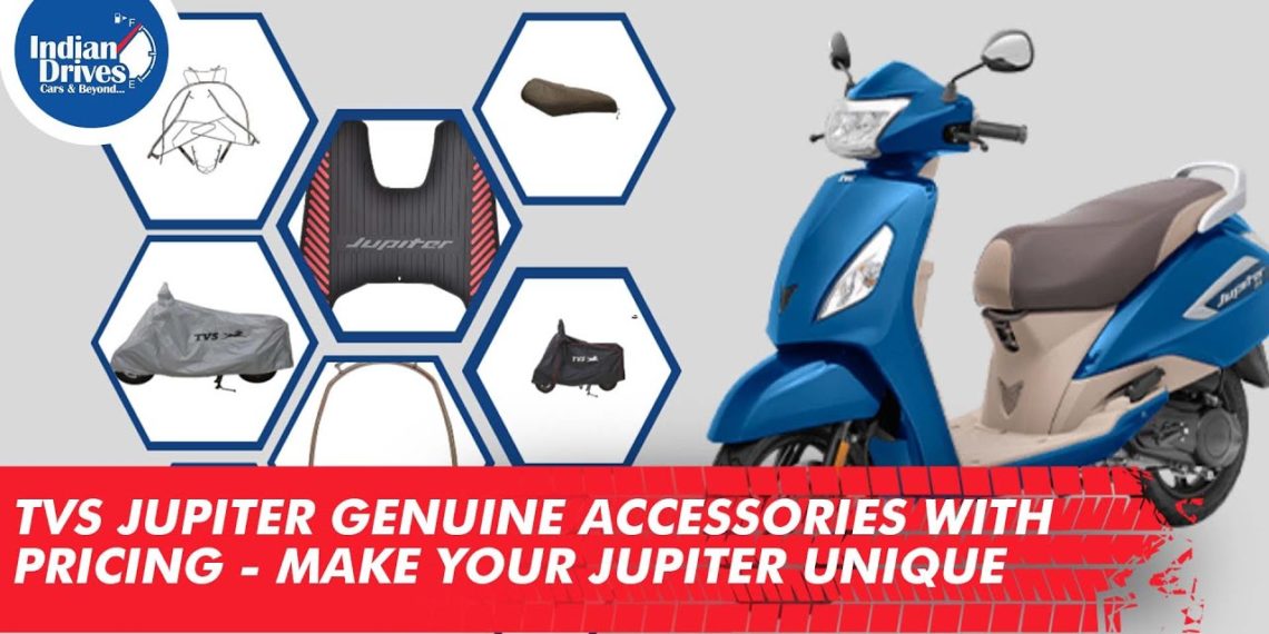 TVS Jupiter Genuine Accessories With Pricing Make Your Jupiter Unique