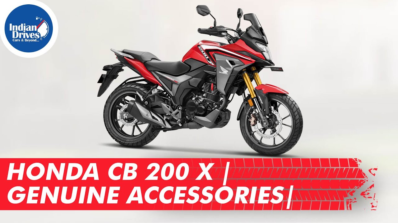 Honda CB 200 X Genuine Accessories