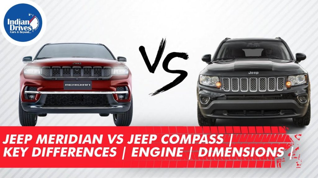 Jeep Meridian vs Jeep Compass | Key Differences | Engine | Dimensions |