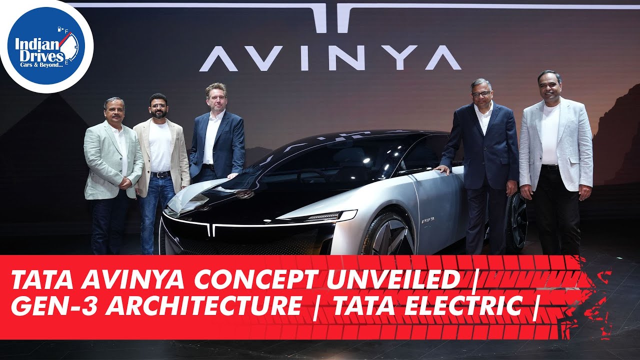 Tata Avinya Concept Unveiled | Gen-3 Architecture | Tata Electric |