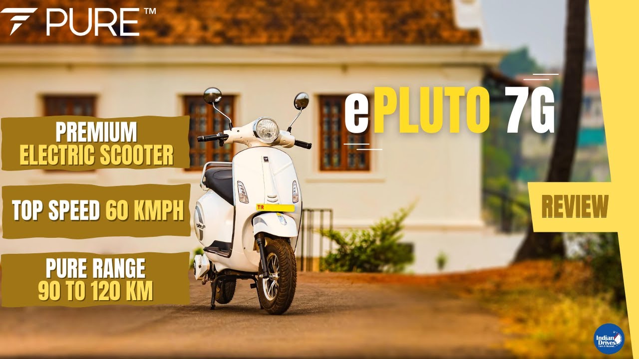 Pure EV ePluto 7G Electric Scooter Walkaround Features & Review