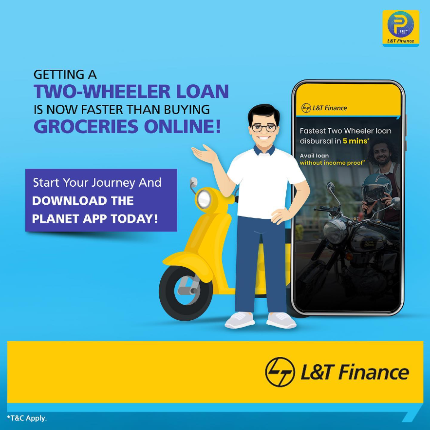 PLANET APP Two-Wheeler Loan by L&T Finance